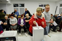 Wybory sołtysa w Łażanach