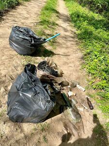 Wspólne sprzątanie wsi - Wierzbna