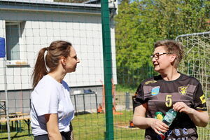 Turniej siatkówki Urzędnicy kontra Sołtysi