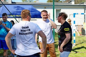 Turniej siatkówki Urzędnicy kontra Sołtysi