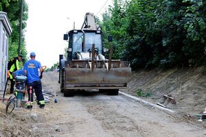 Trwa remont dróg w Łażanach
