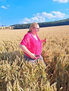 Mieszkańcy przygotowują dożynkowe wieńce