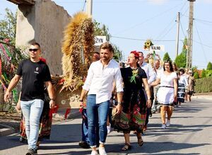 Dożynki gminne w Wierzbnej