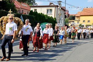 Dożynki gminne w Wierzbnej