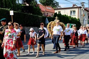 Dożynki gminne w Wierzbnej