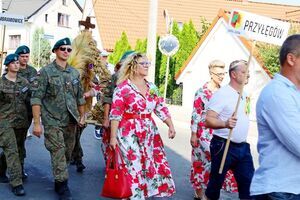 Dożynki gminne w Wierzbnej