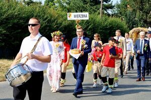 Dożynki gminne w Wierzbnej