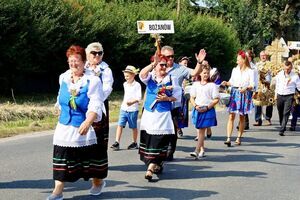 Dożynki gminne w Wierzbnej