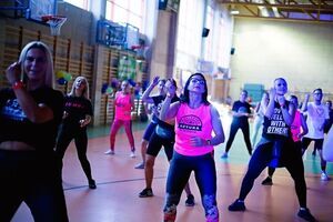 Charytatywna zumba dla Michałka