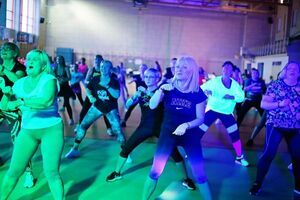 Charytatywna zumba dla Michałka