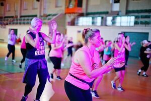 Charytatywna zumba dla Michałka