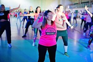 Charytatywna zumba dla Michałka