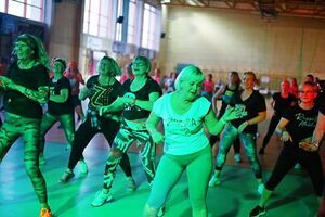 Charytatywna zumba dla Michałka