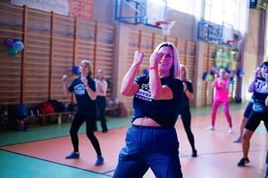 Charytatywna zumba dla Michałka