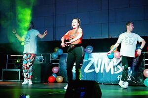 Charytatywna zumba dla Michałka