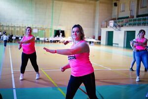 Charytatywna zumba dla Michałka