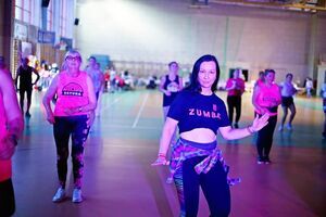 Charytatywna zumba dla Michałka