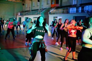 Charytatywna zumba dla Michałka