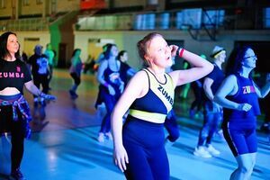 Charytatywna zumba dla Michałka