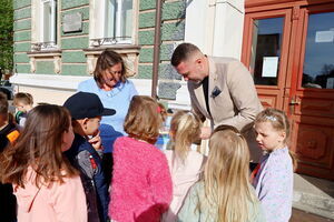 Podziękowania dla burmistrza Przemysława Sikory