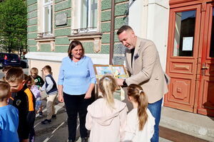 Podziękowania dla burmistrza Przemysława Sikory