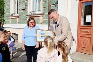 Podziękowania dla burmistrza Przemysława Sikory