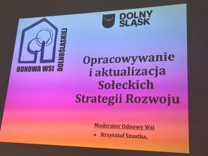 Warsztaty w ramach programu „Odnowa Dolnośląskiej Wsi”