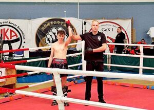 Worek MEDALI dla Kickboxing Fighter Żarów