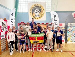 Worek MEDALI dla Kickboxing Fighter Żarów
