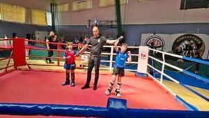 Worek MEDALI dla Kickboxing Fighter Żarów