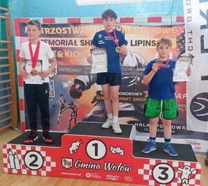 Worek MEDALI dla Kickboxing Fighter Żarów