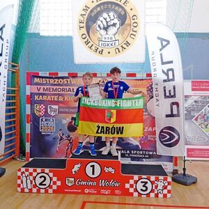 Worek MEDALI dla Kickboxing Fighter Żarów