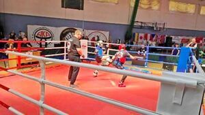 Worek MEDALI dla Kickboxing Fighter Żarów