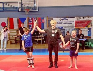 Worek MEDALI dla Kickboxing Fighter Żarów