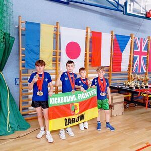Worek MEDALI dla Kickboxing Fighter Żarów