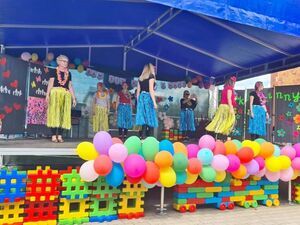 Piknik rodzinny w Szkole Podstawowej w Mrowinach