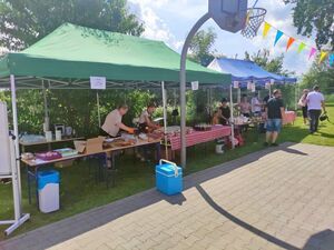 Piknik rodzinny w Szkole Podstawowej w Mrowinach
