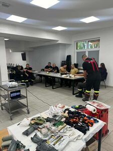 Szkolenie strażaków w ramach rządowego Programu Ochrony Ludności i Obrony Cywilnej na lata 2025/2026