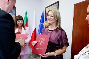 Podziękowanie dla dyrektorów szkół z okazji Dnia Edukacji Narodowej
