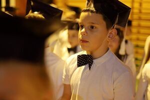 Pasowanie pierwszoklasistów w SP Żarów