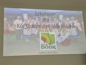 Szkolenie dla KGW