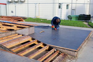 Remont skateparku w Żarowie