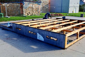 Remont skateparku w Żarowie