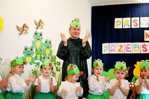 Krasnale i Żabki pasowane na przedszkolaka