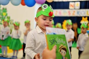 Krasnale i Żabki pasowane na przedszkolaka