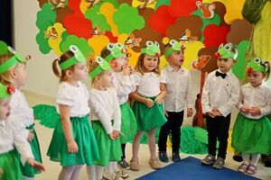 Krasnale i Żabki pasowane na przedszkolaka