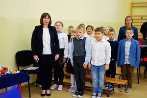 Pasowanie na ucznia w SP Mrowiny