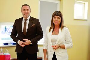 Pasowanie na ucznia w SP Mrowiny