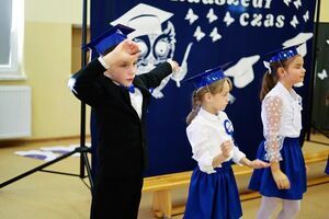 Pasowanie na ucznia w SP Mrowiny