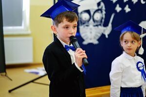 Pasowanie na ucznia w SP Mrowiny